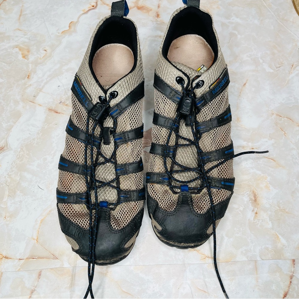 Merrell Waterproof Performance Shoe, Black Walnut… - image 4